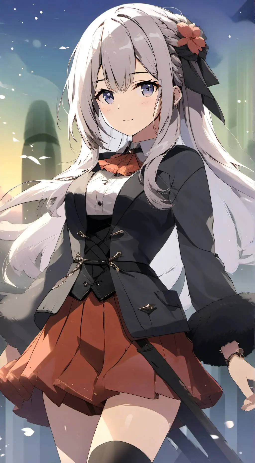 ai character: Lilly background