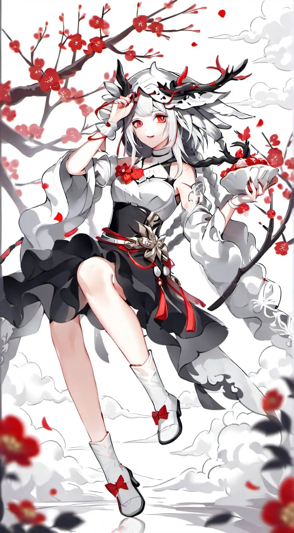 ai character: luna background