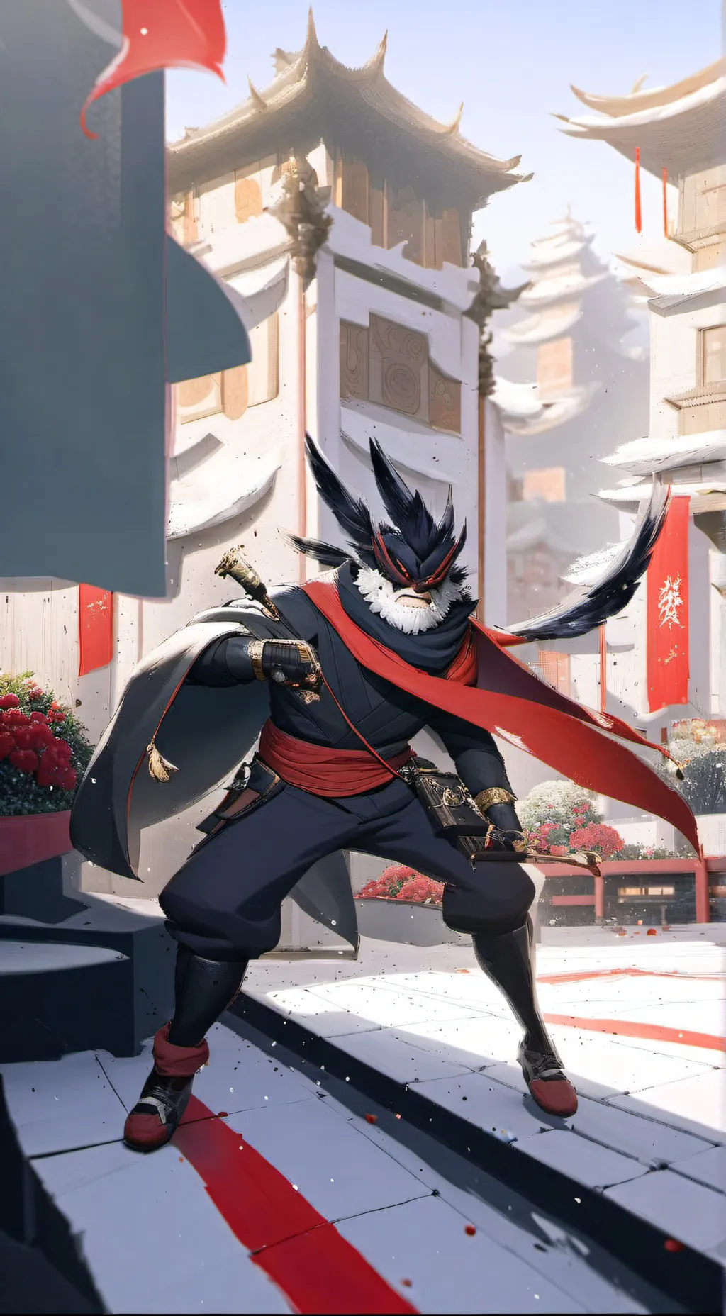 ai character: Guest 1337 background