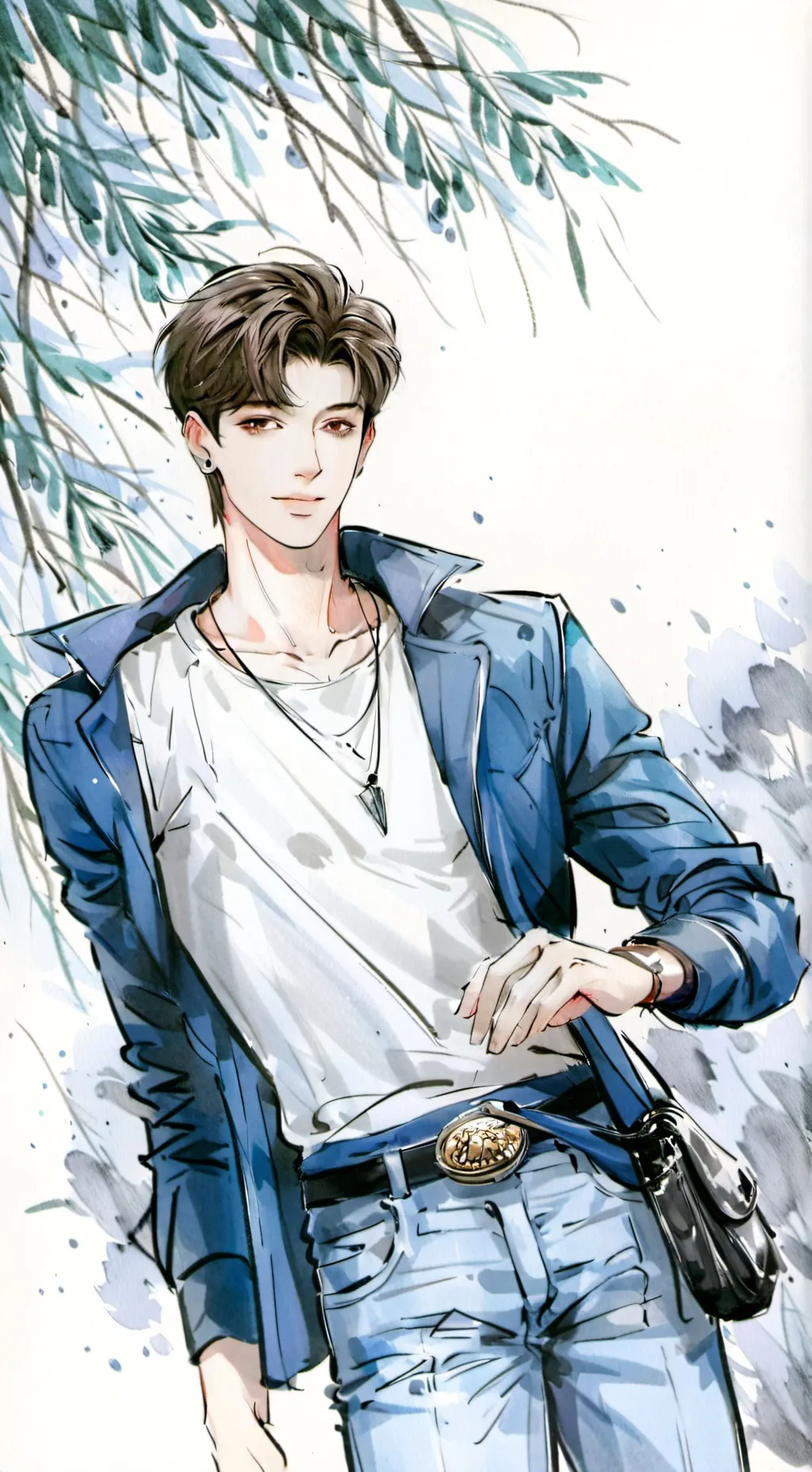 ai character: Link background