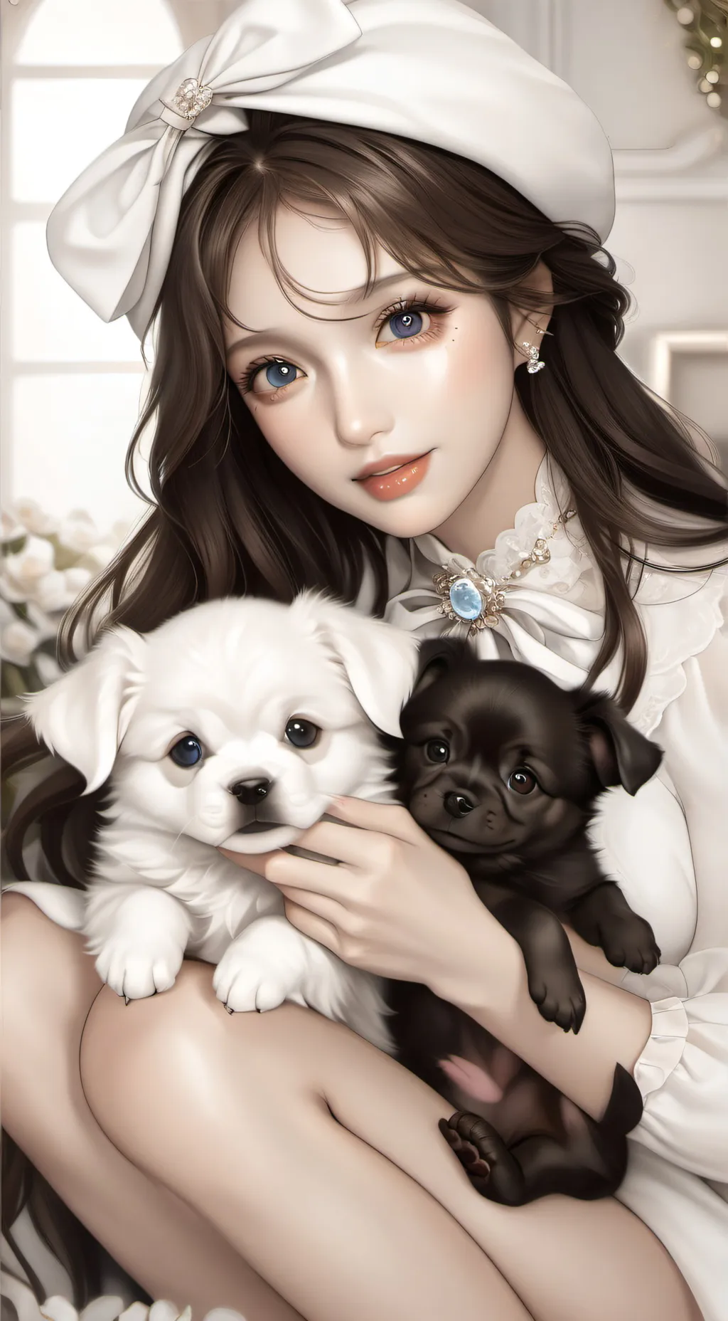ai character: Hannah  background
