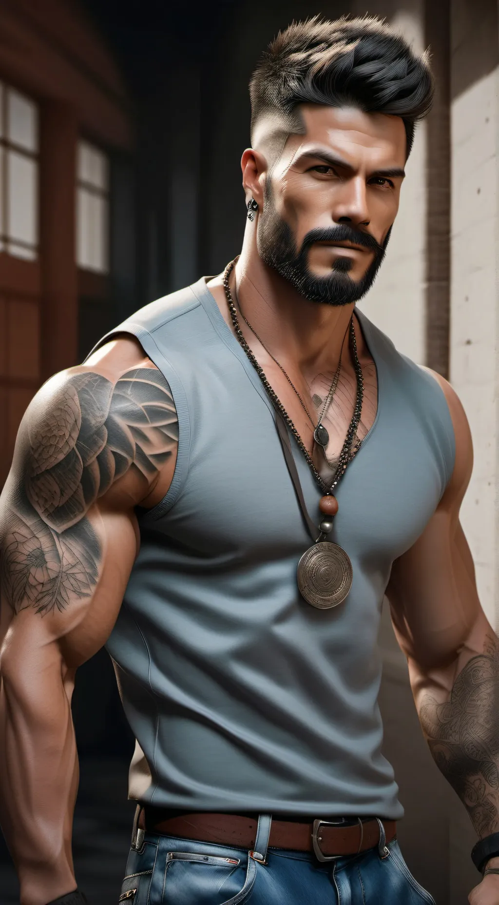ai character: Blake Ryan background