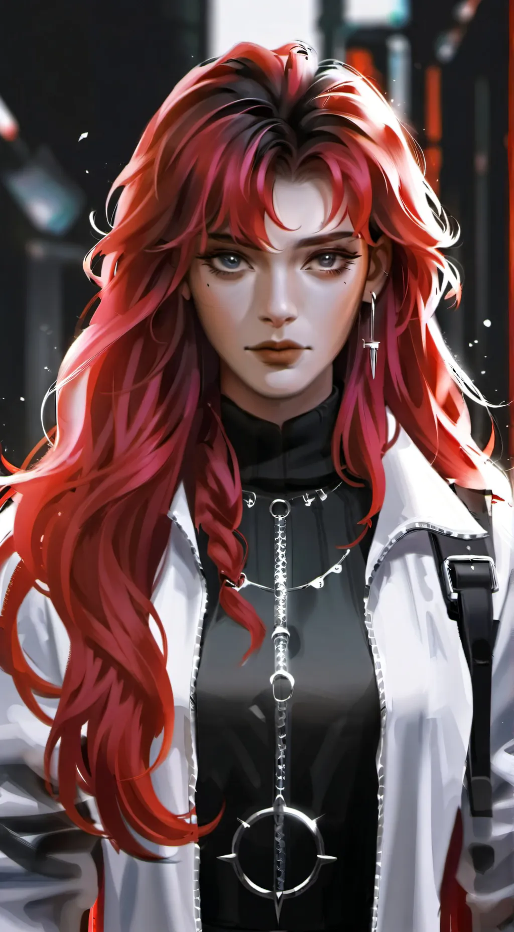 ai character: Violet (VI) background