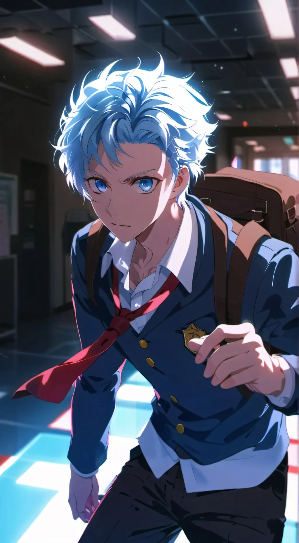 ai character: Touki Hoshino background