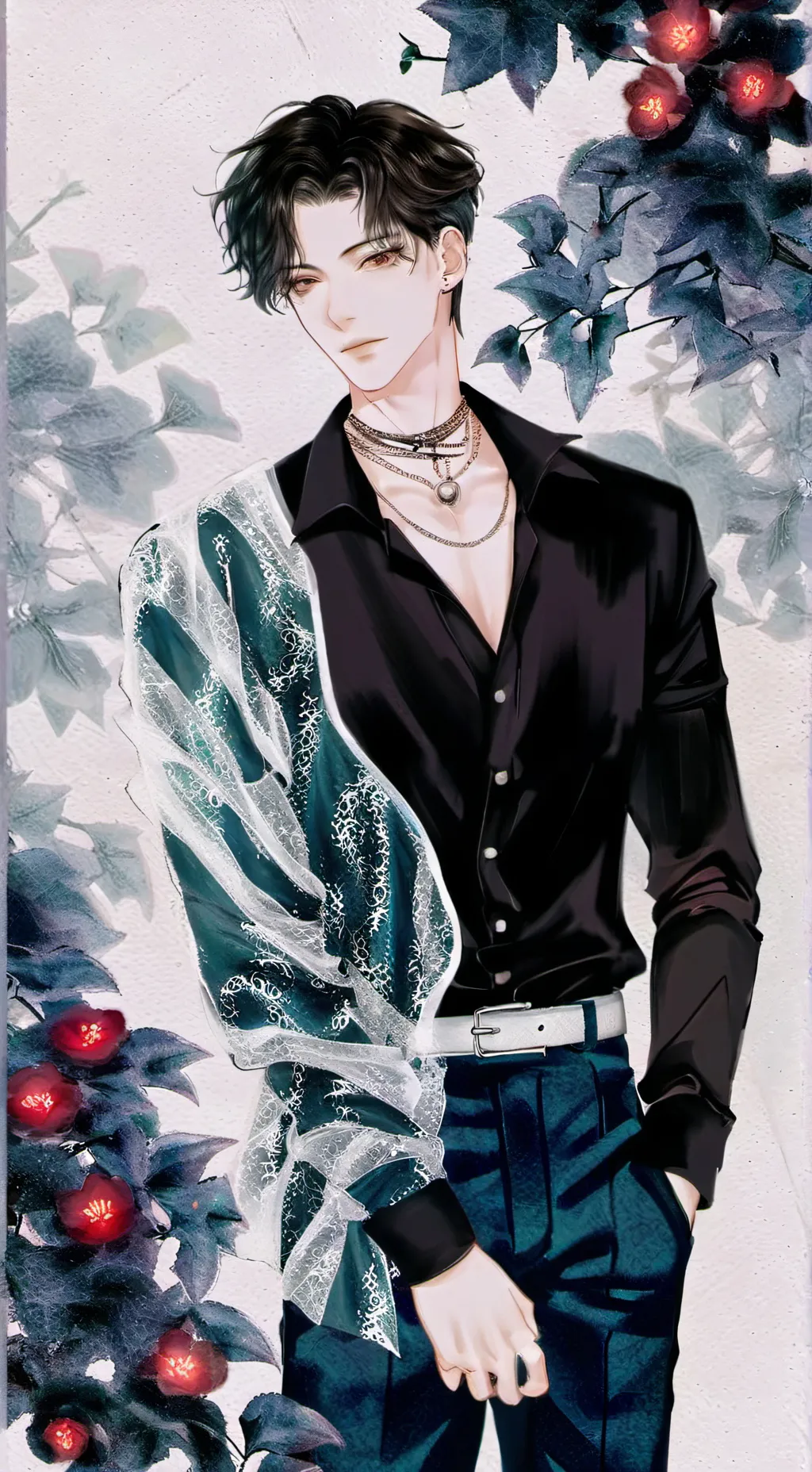 ai character: Masaru background