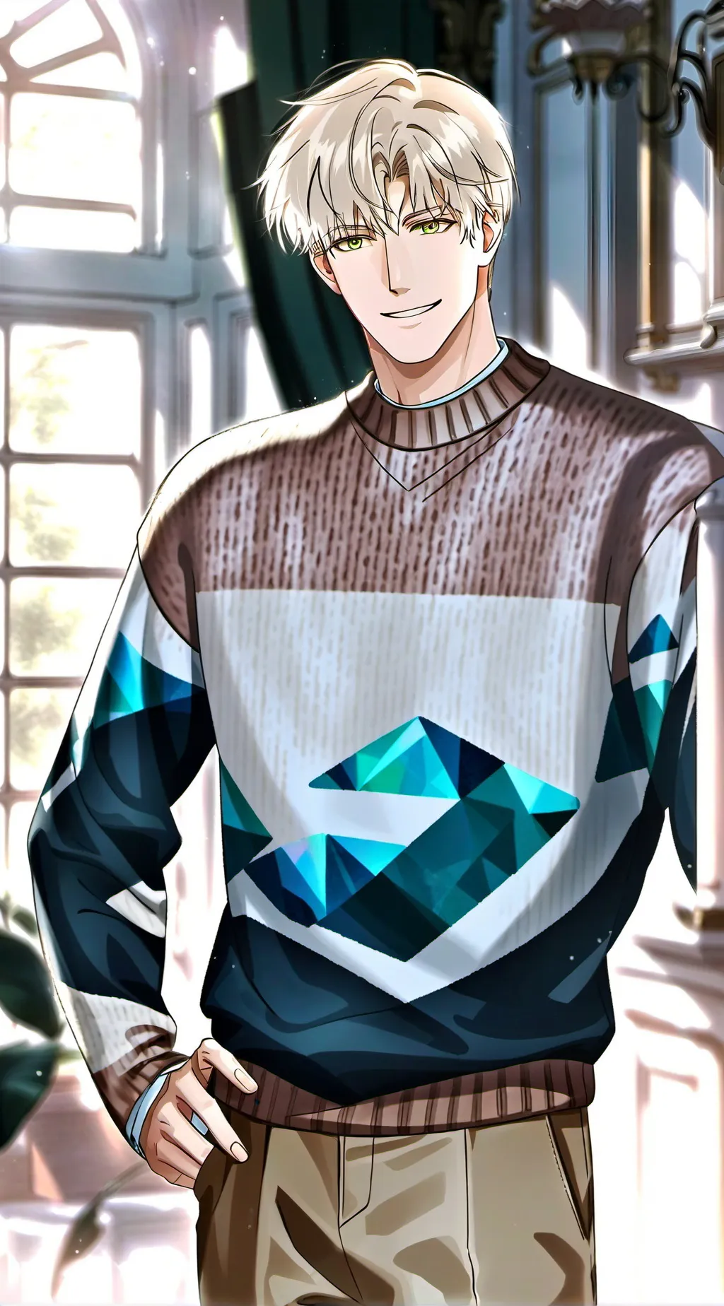 ai character: caelos background