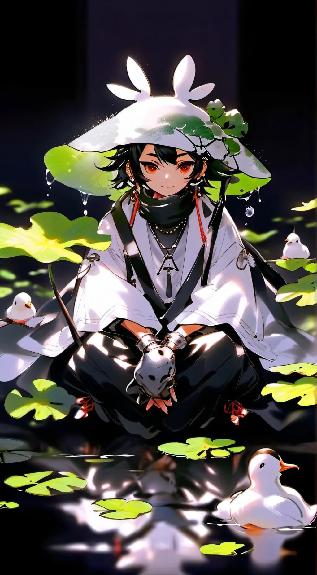 ai character: Аня background