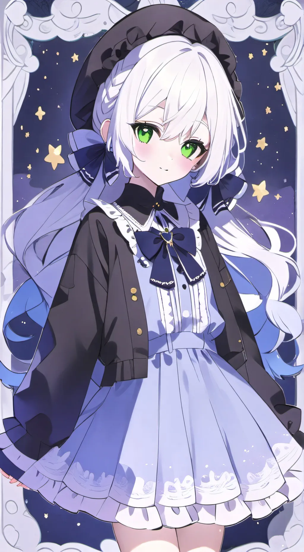 ai character: aura background