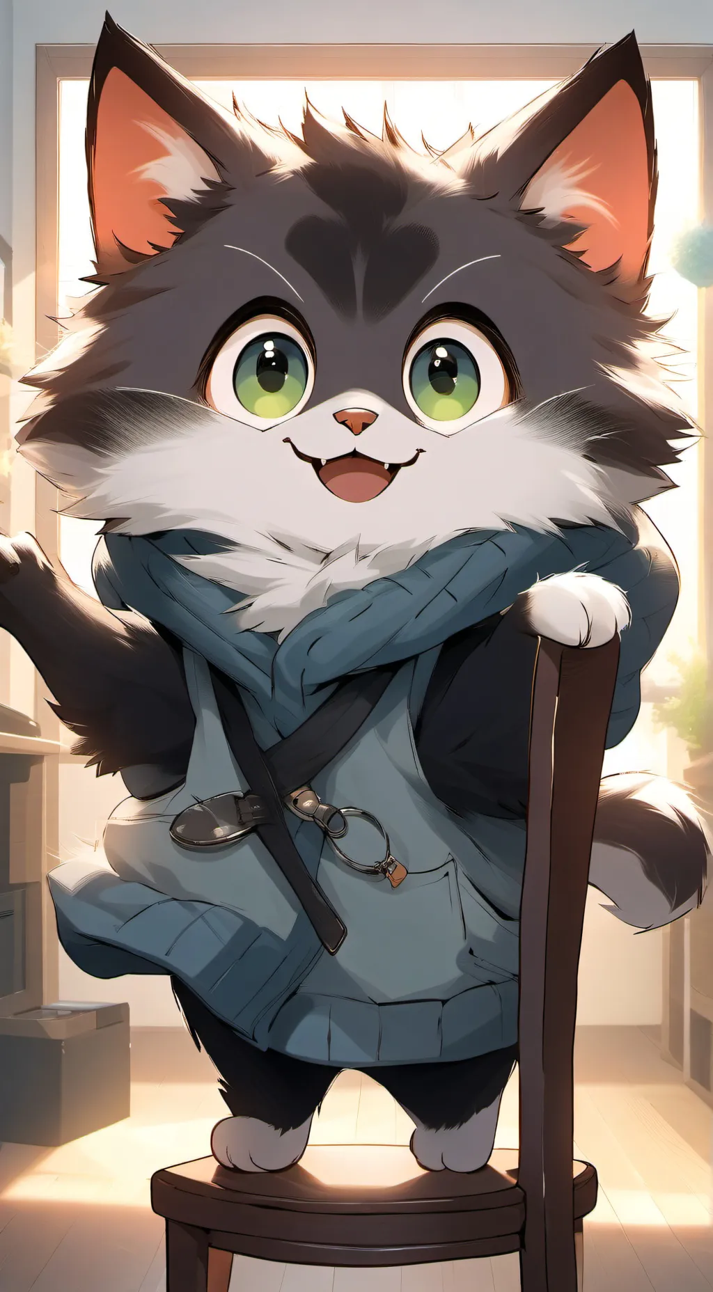 ai character: Wobbles background