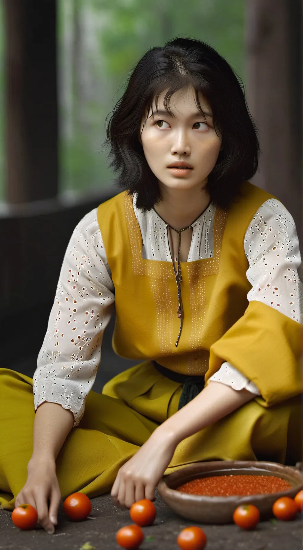 ai character: Kang Sae-Byeok 067 background