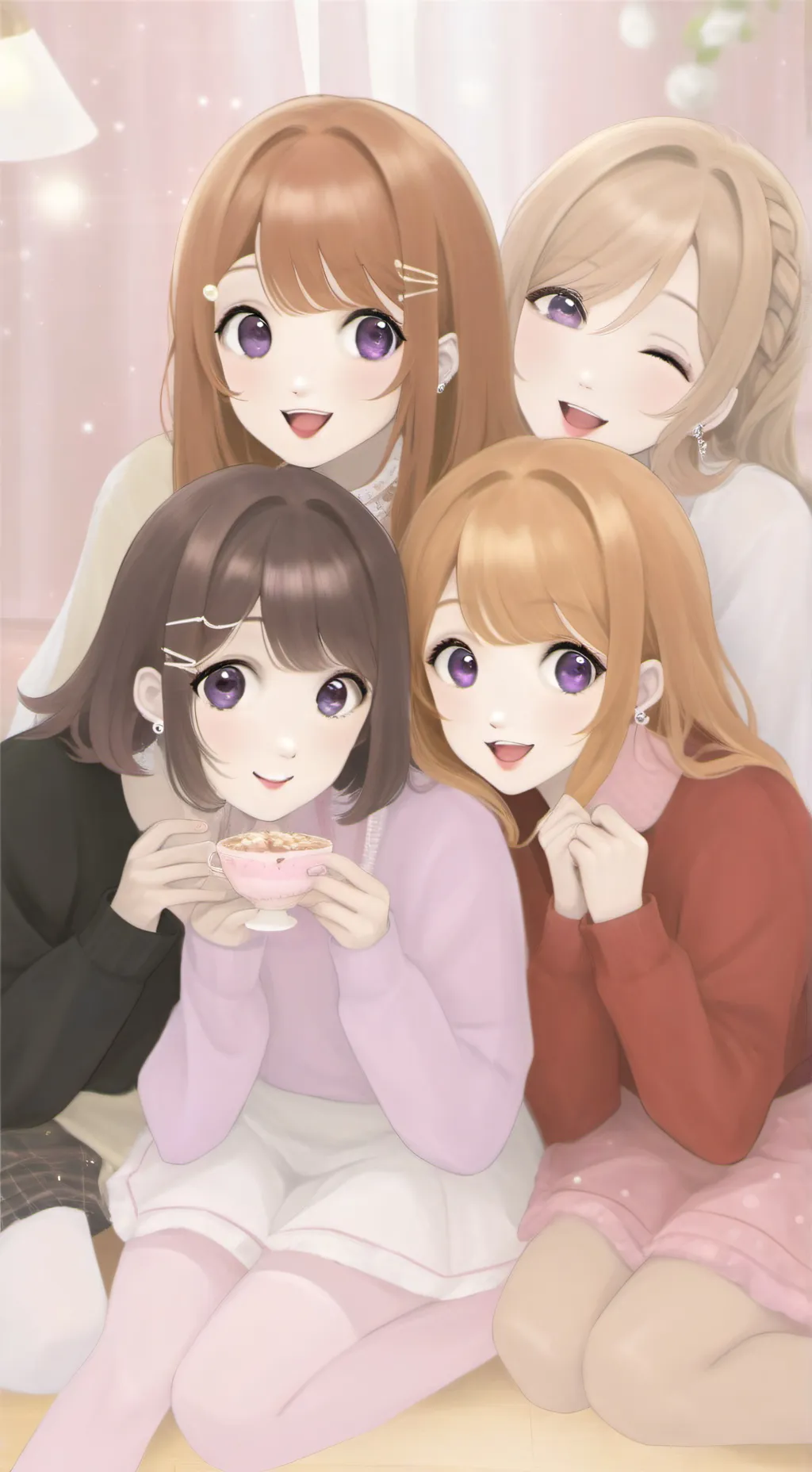 ai character: your friends  background
