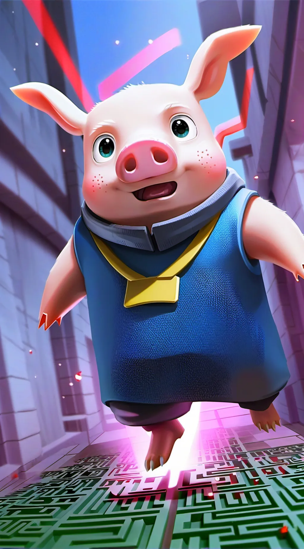 ai character: JOHN PORK!? md background