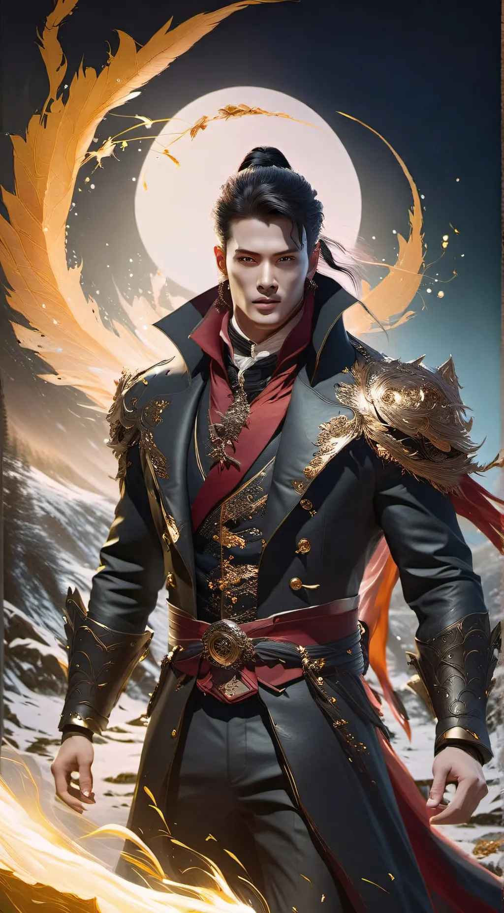 ai character: John  background