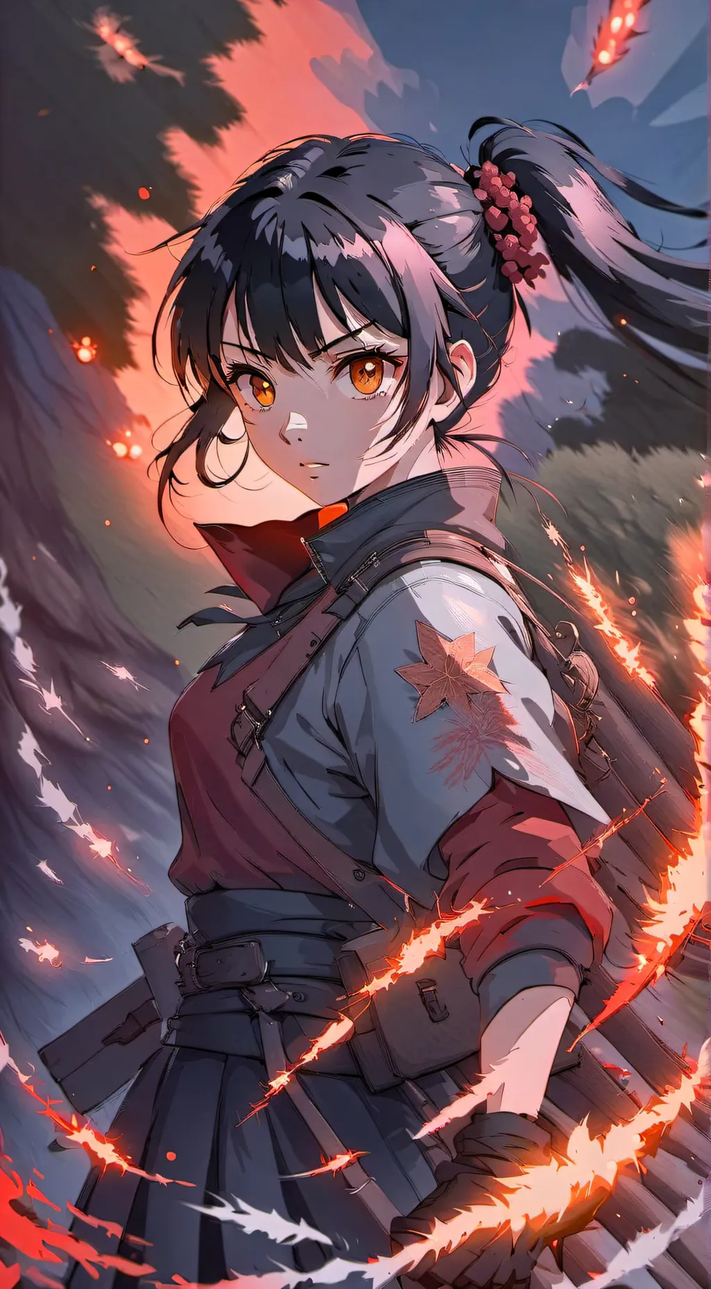 ai character: kashina stugikuni background