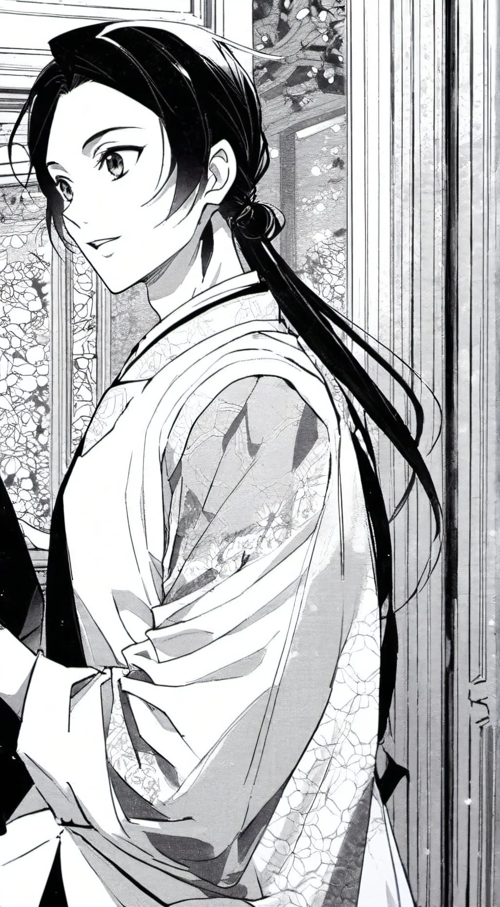 ai character: Tanjiro background