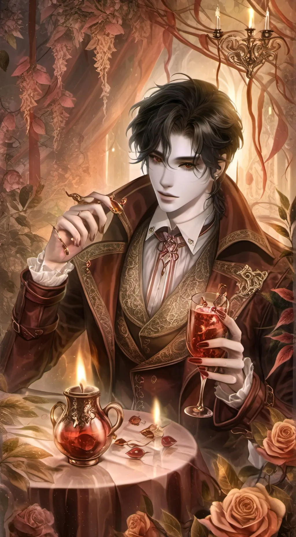 ai character: Метью background