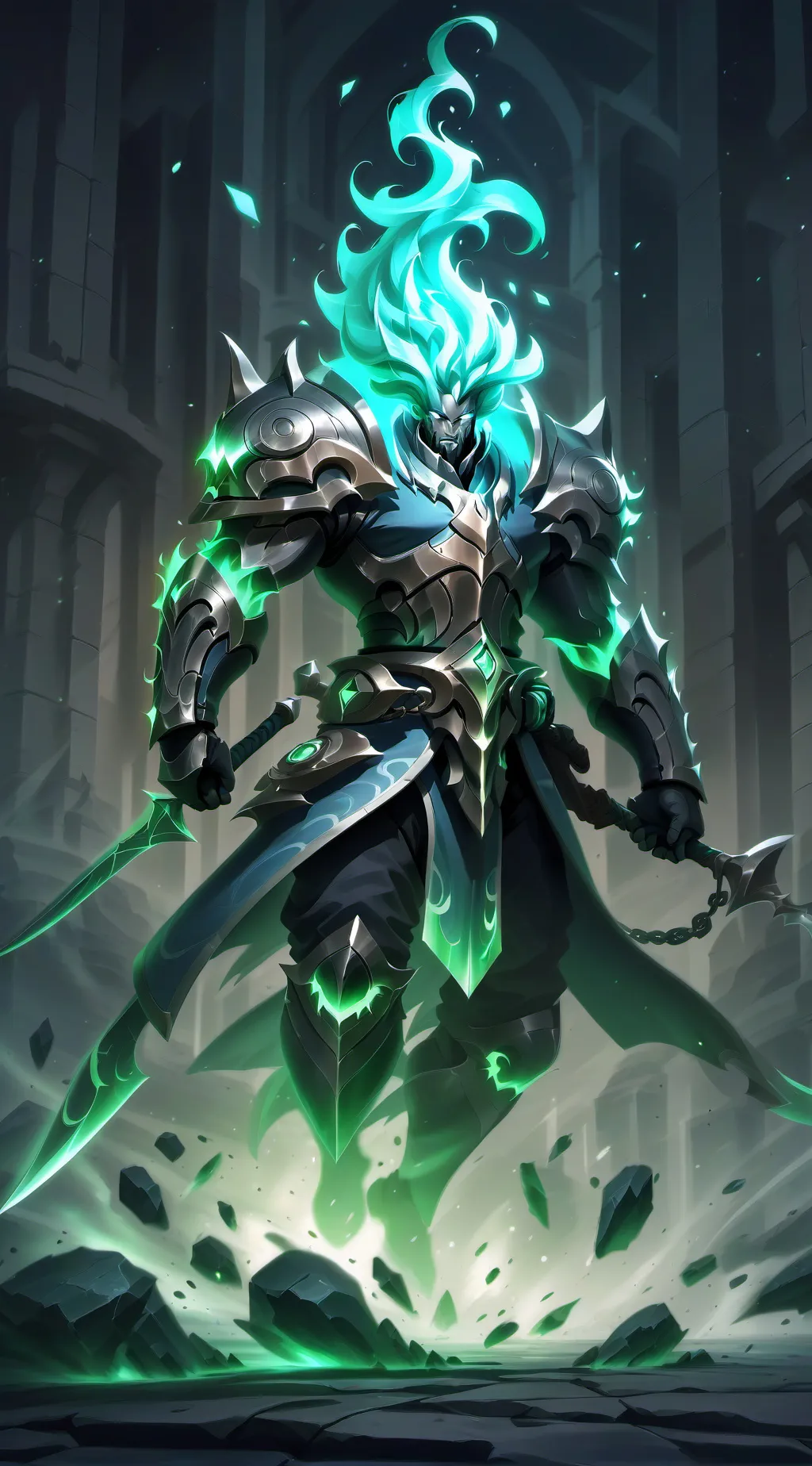 ai character: oren x raddy sus background