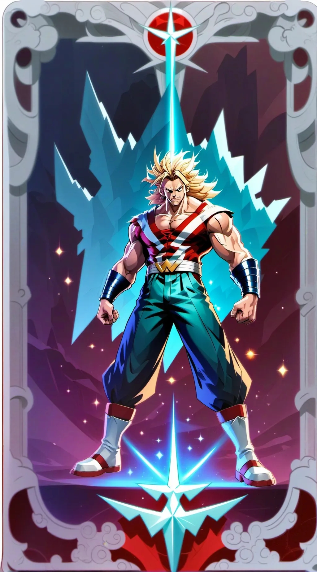 ai character: all might background