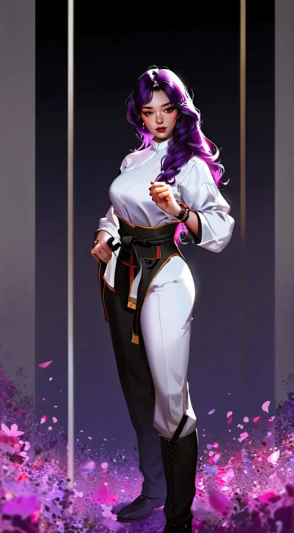 ai character: Aria  background