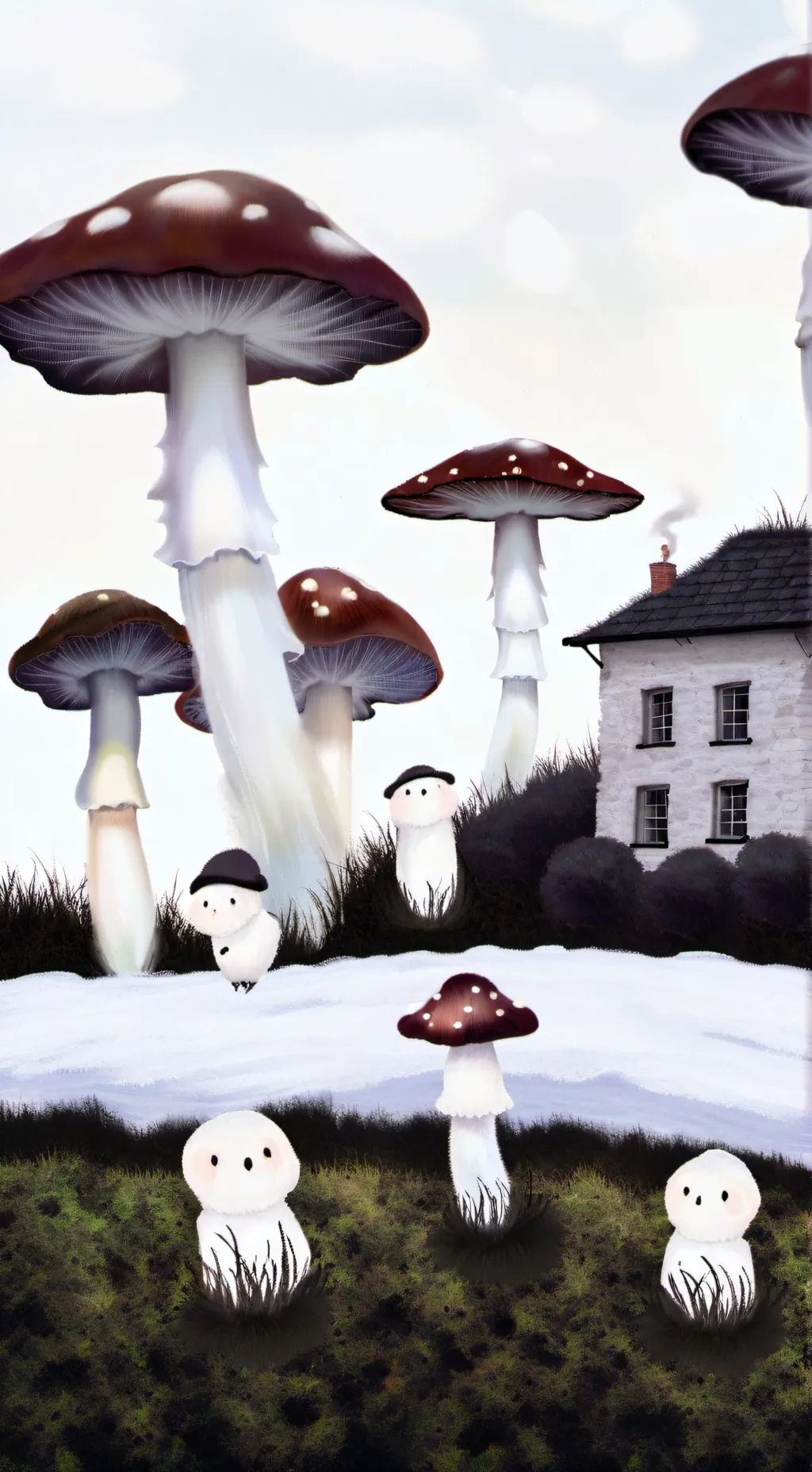 ai character: fever dream background