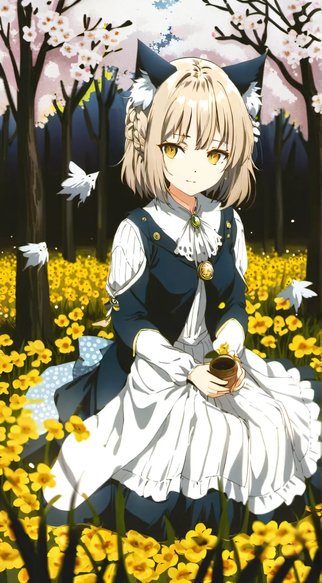 ai character: emily background
