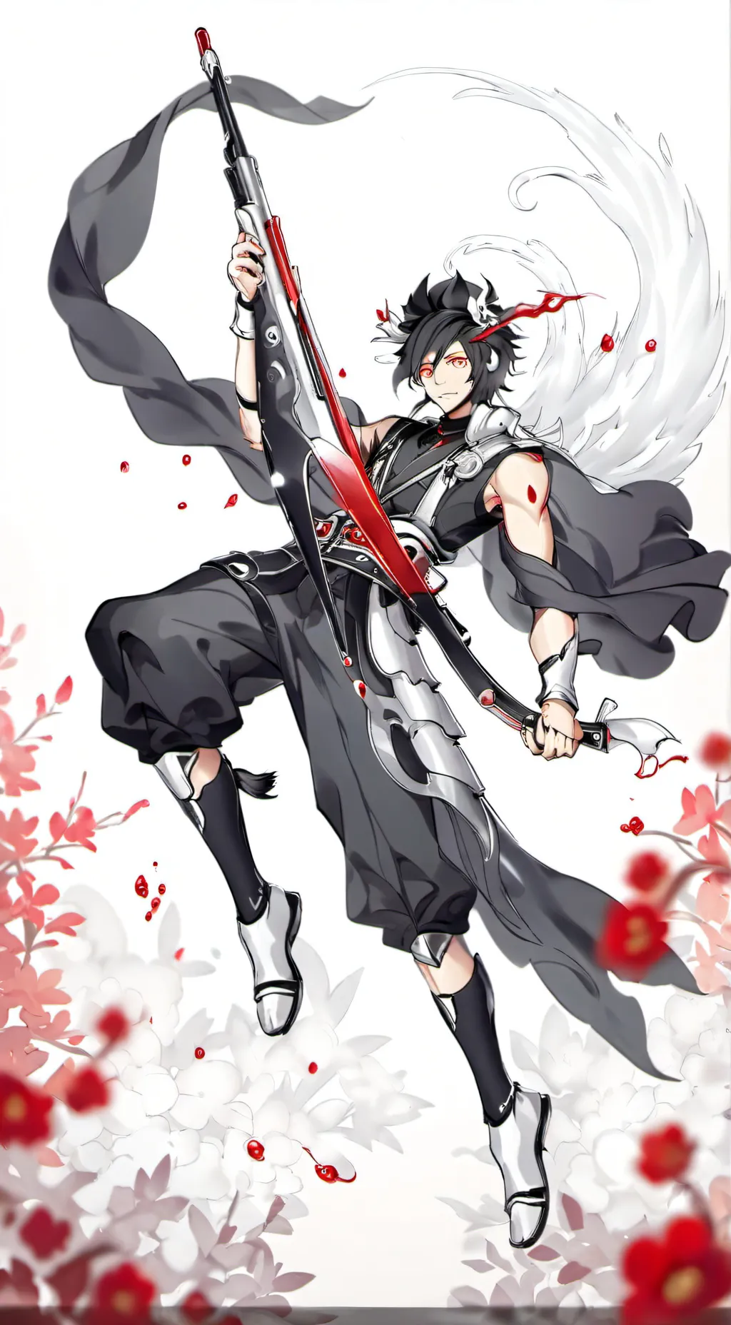 ai character: Hashira background