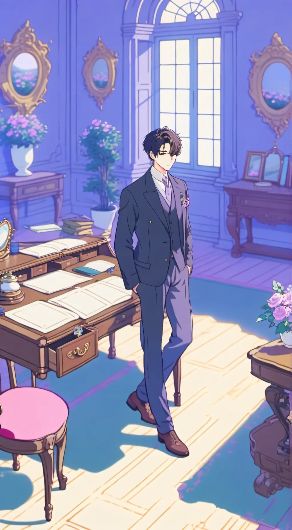 ai character: Алексей background