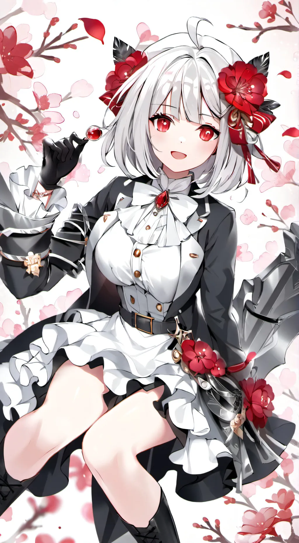 ai character: Miss bloemie background