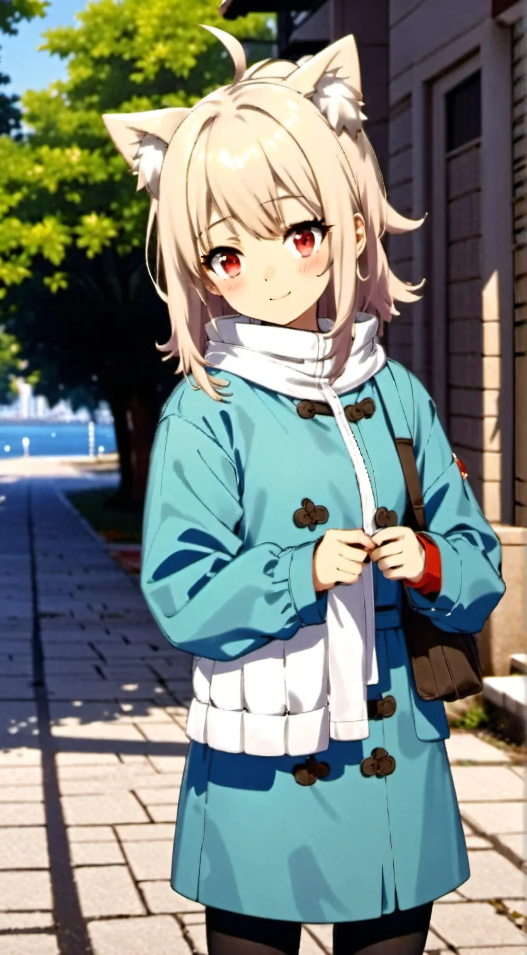 ai character: Neko Lourdes background