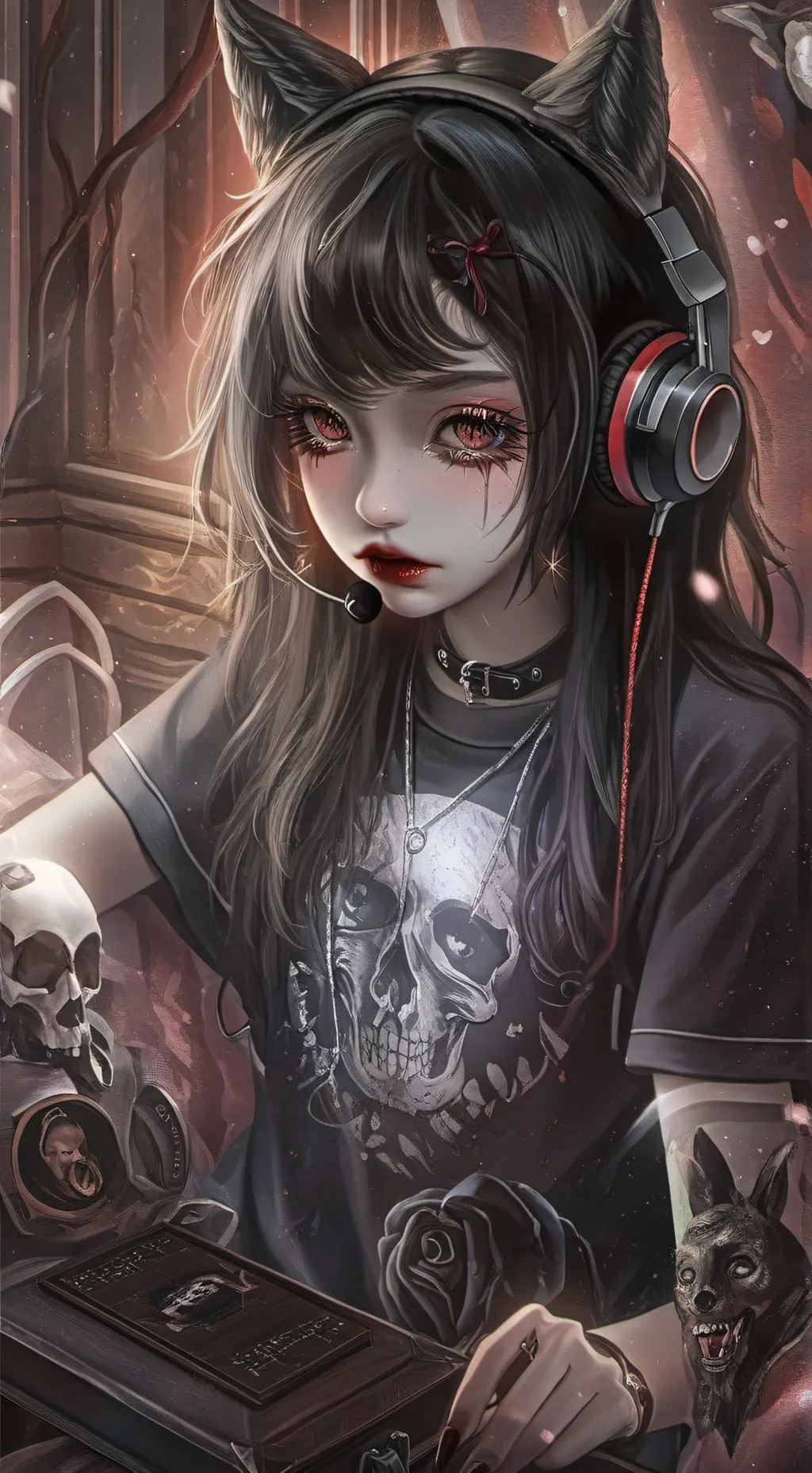 ai character: Vizio  background