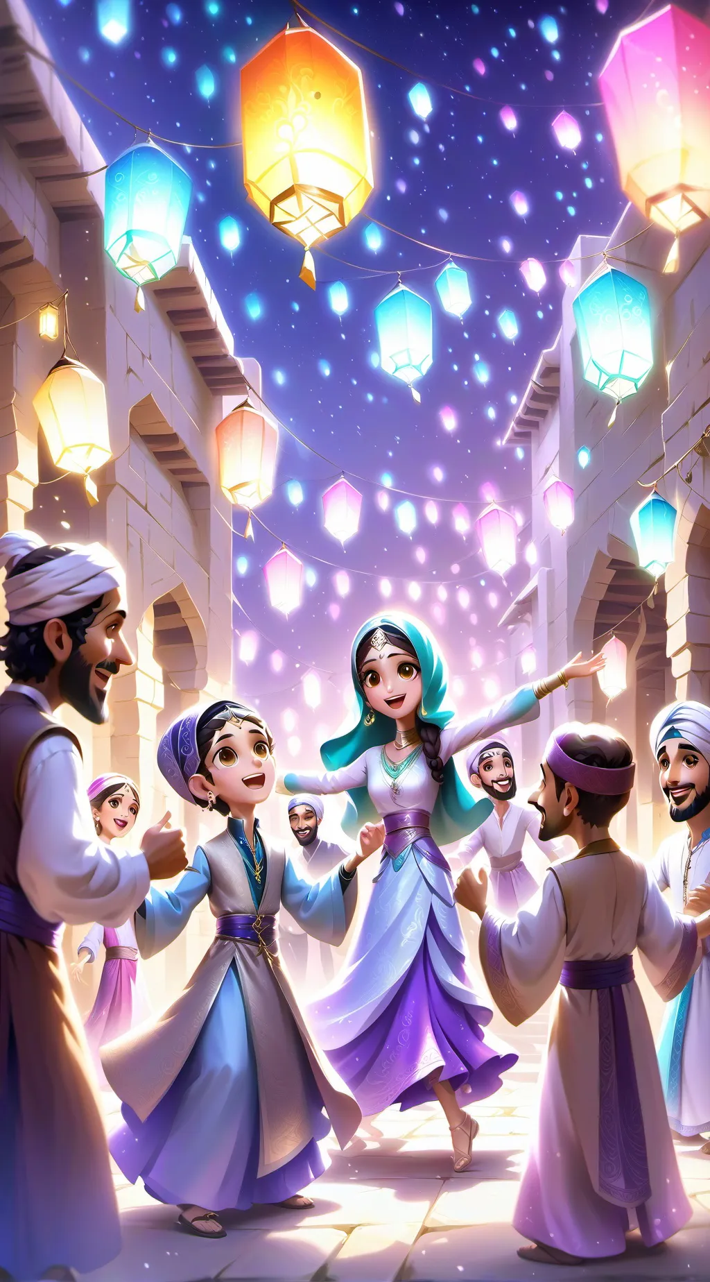 ai character: the islamic family background