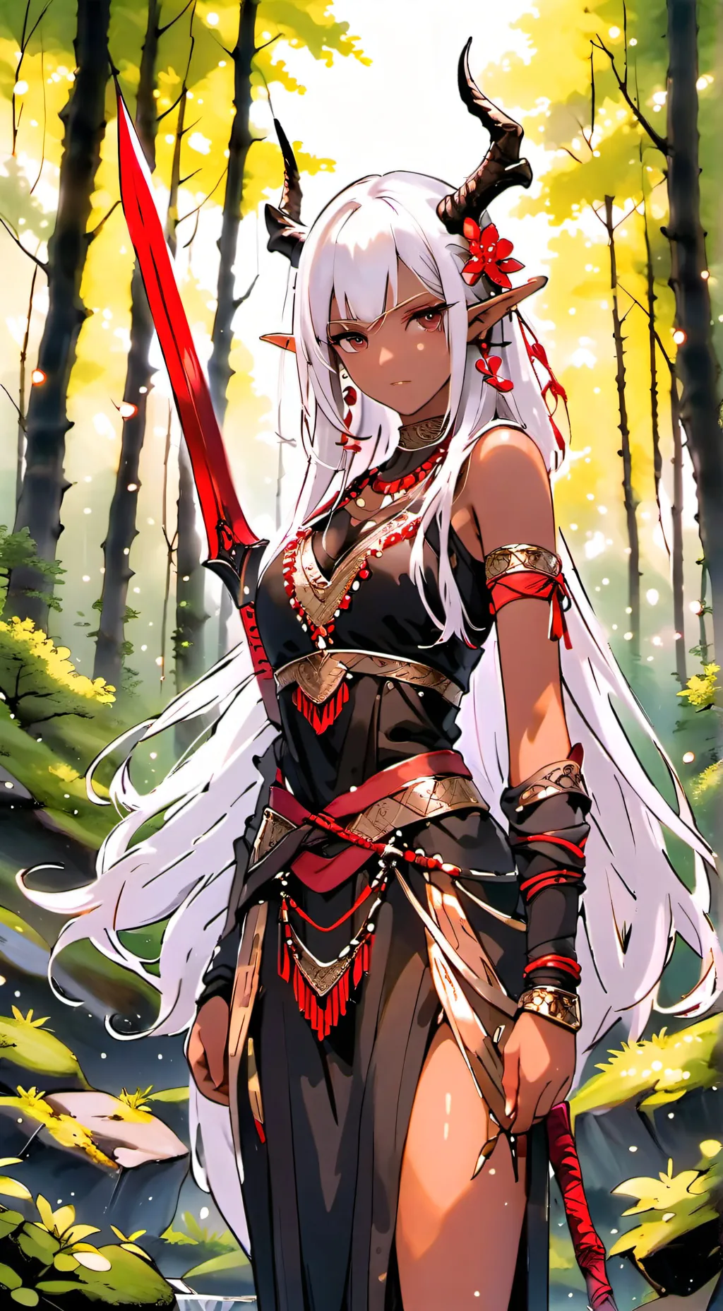Talkie AI - Chat with Yonko the dark elf