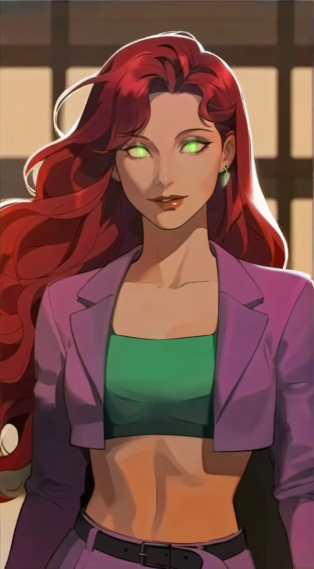 ai character: Teen titans adults background