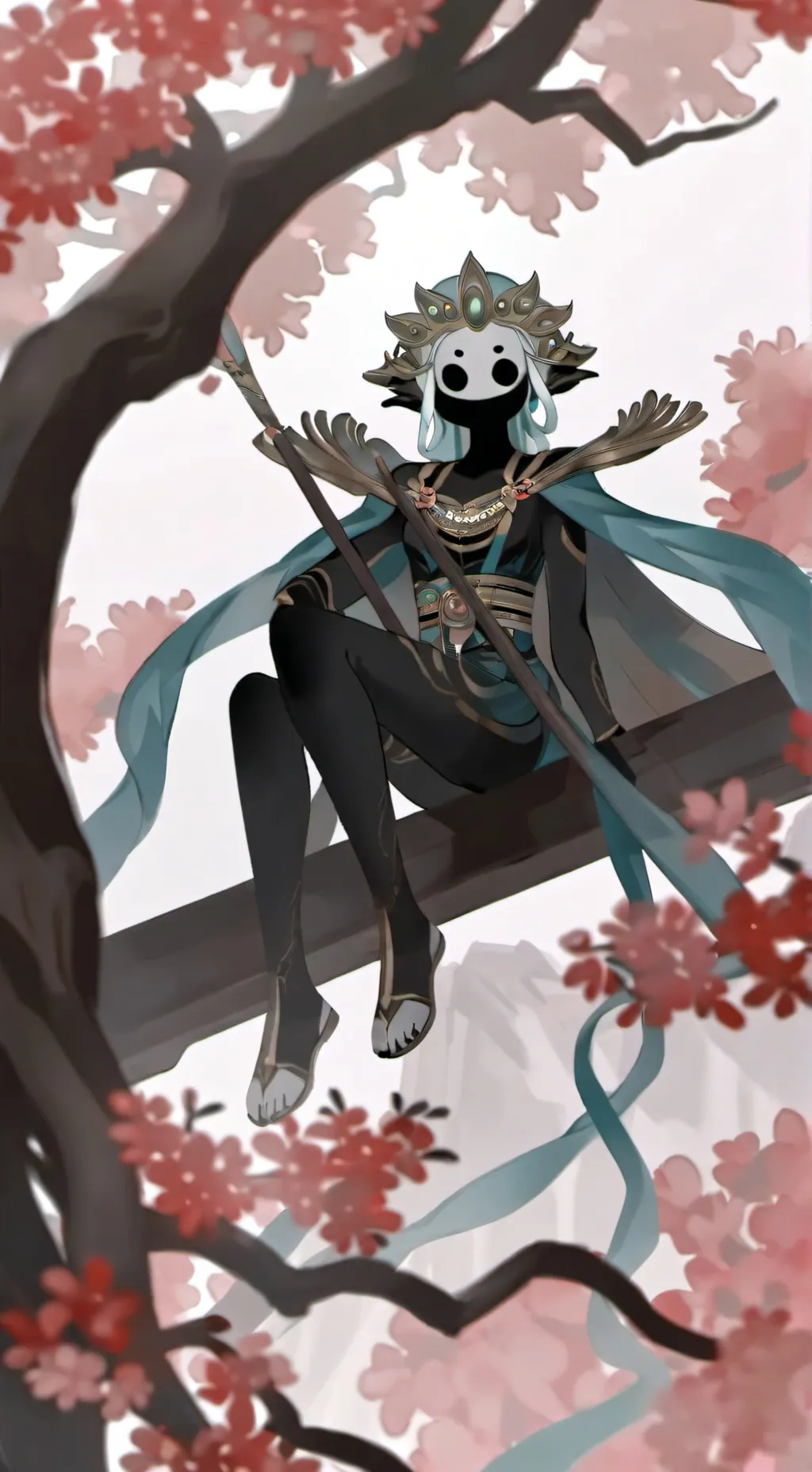 ai character: sprunki school background