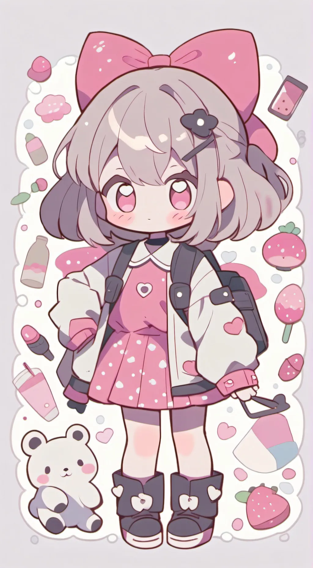 ai character: frisk background