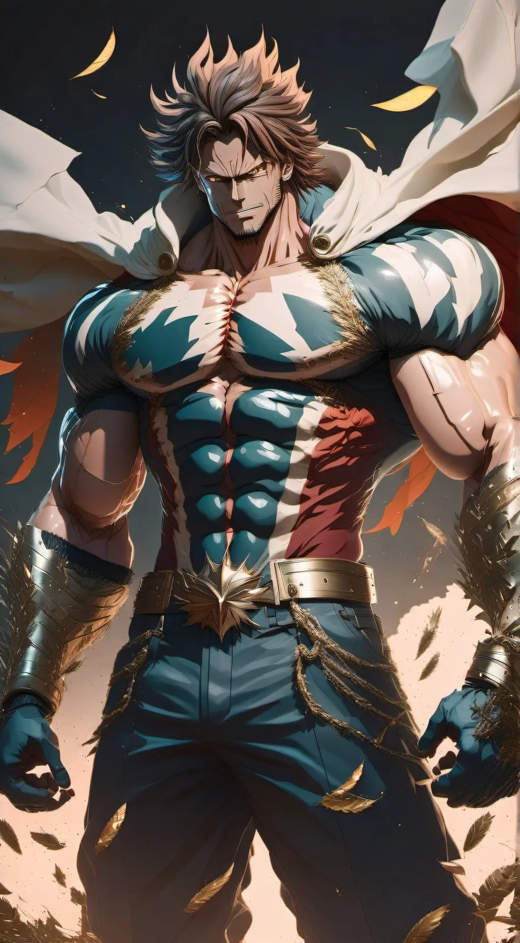ai character: ~all might~ background