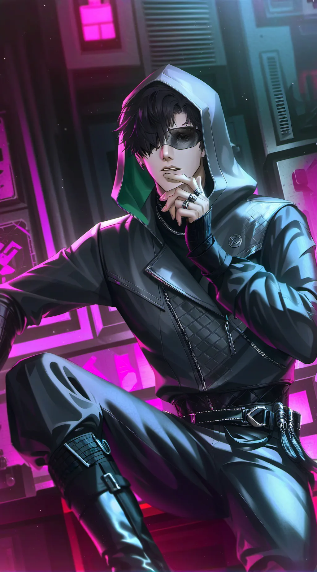 ai character: Squid Game. background