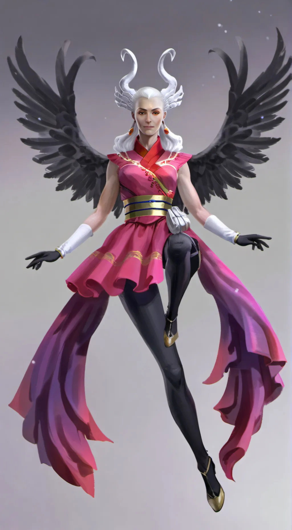 ai character: The evil archangel background