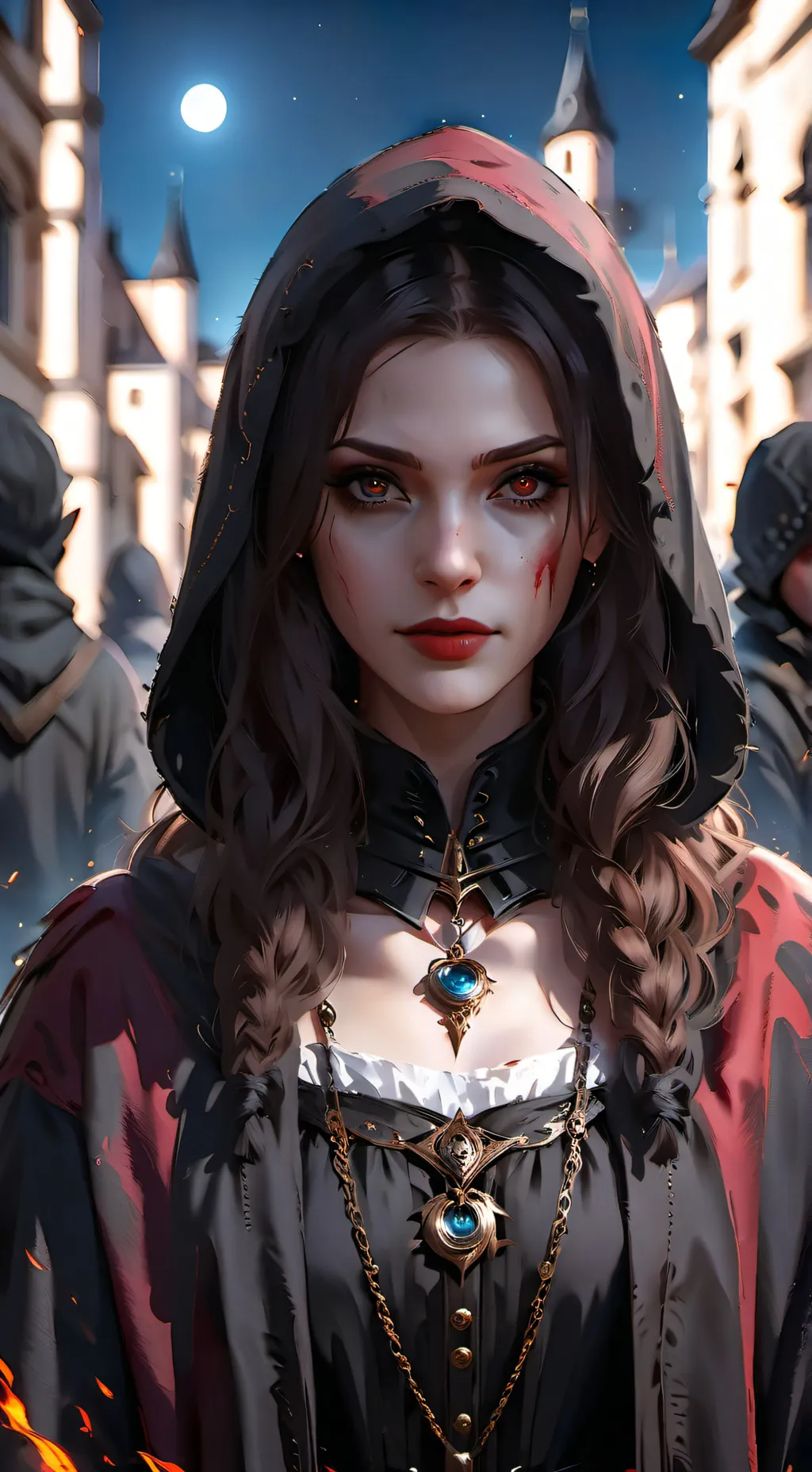 ai character: Serena background