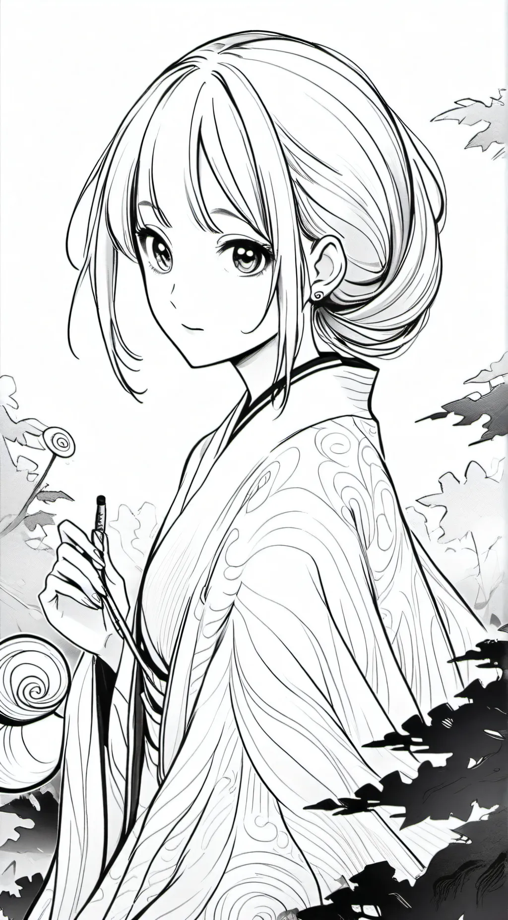 ai character: VERA FROM MANHWA background