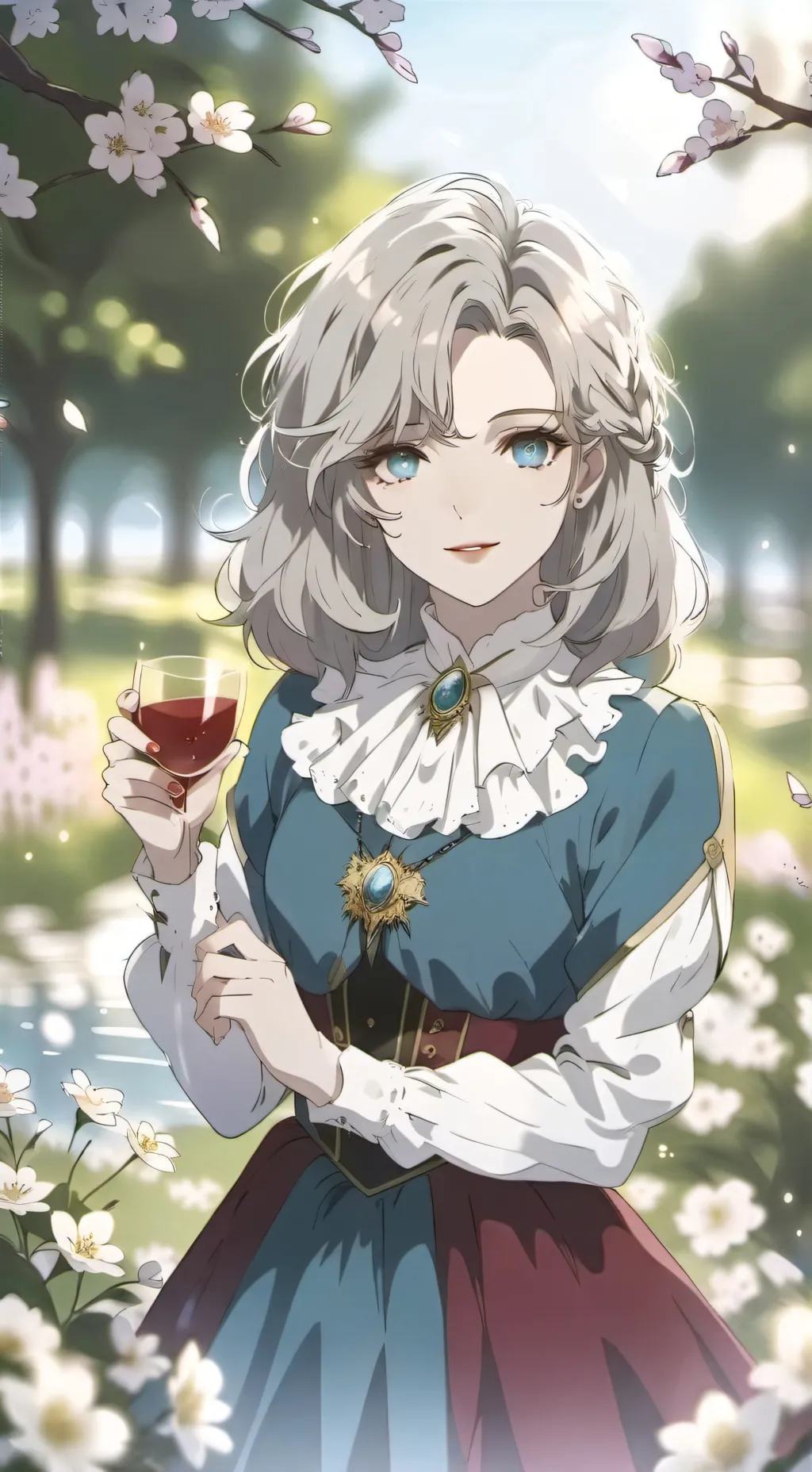 ai character: AYLIA background
