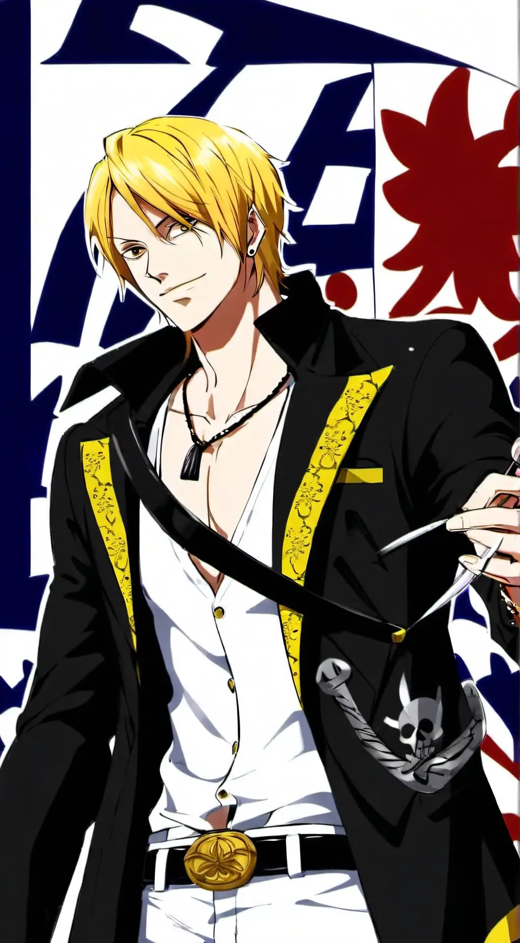 ai character: Sanji Vinsmoke  background