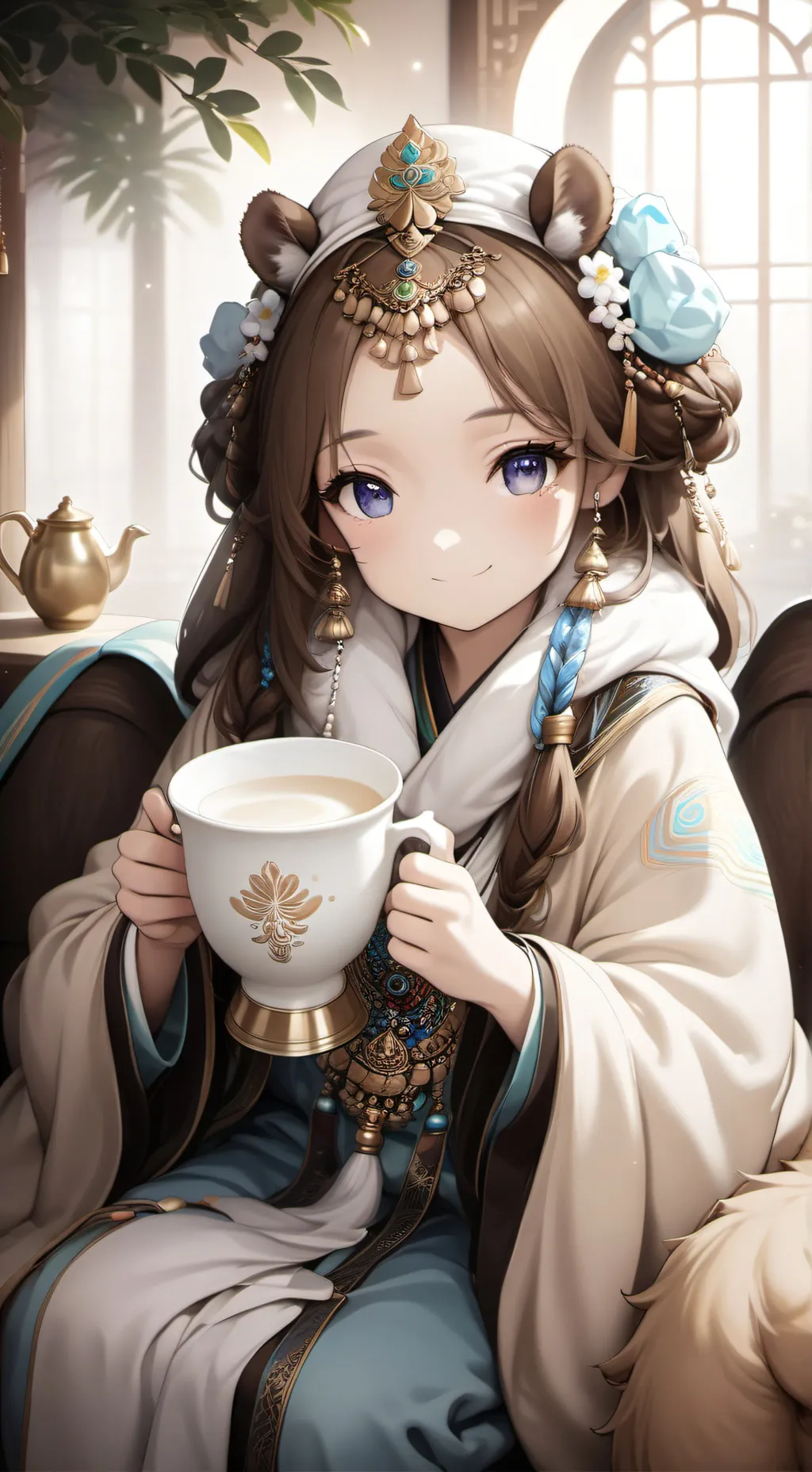 ai character: Camel Spirit of th background
