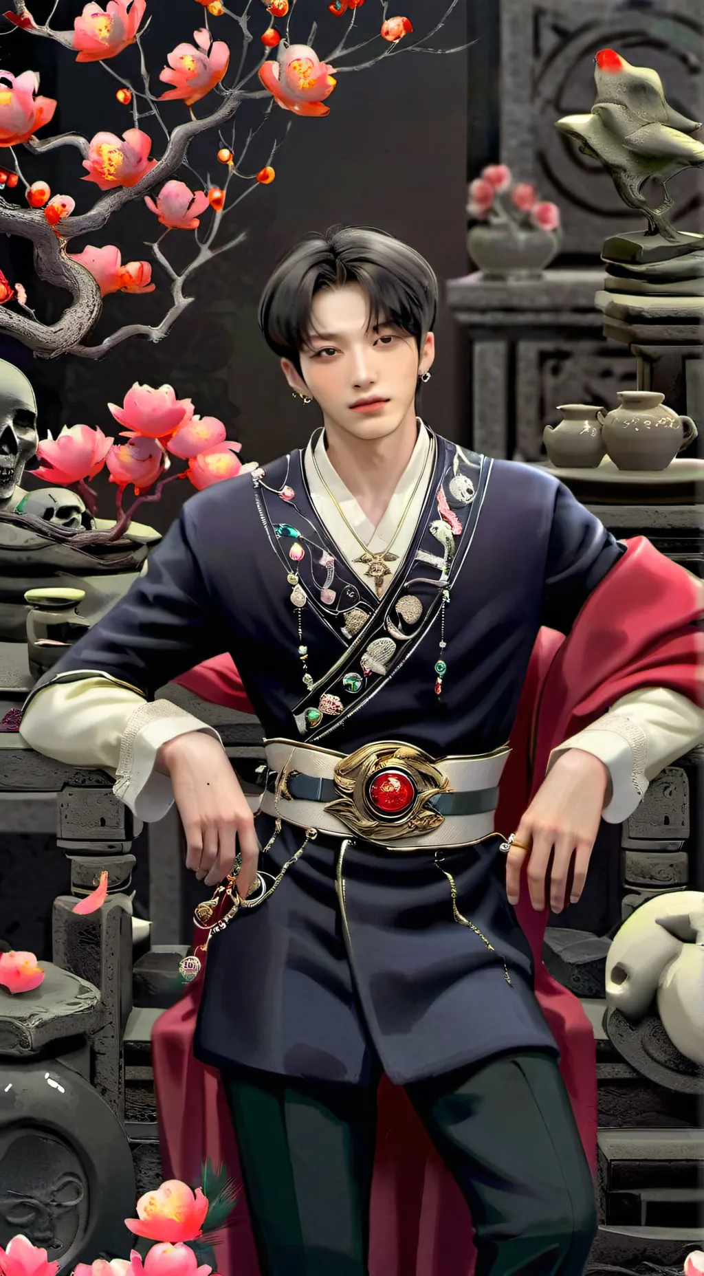ai character: skz background