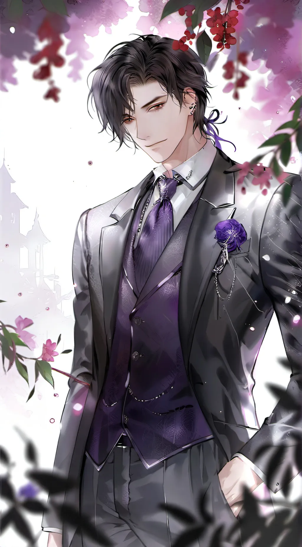 ai character: Michael 🤑🫦 background