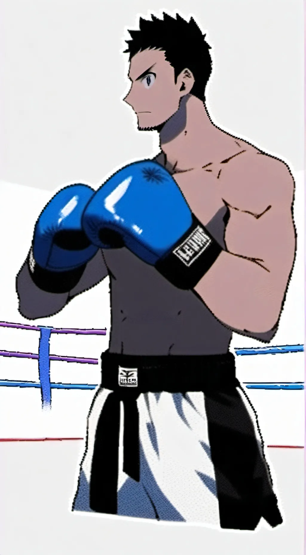 ai character: the boxer background