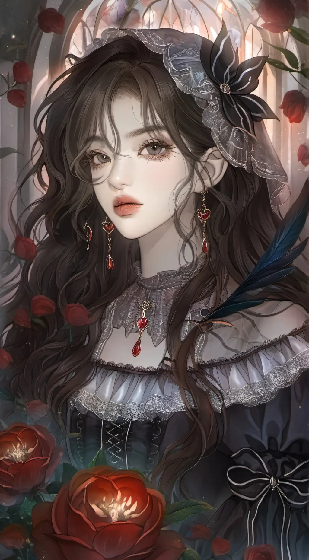 ai character: Queen Mary ds background
