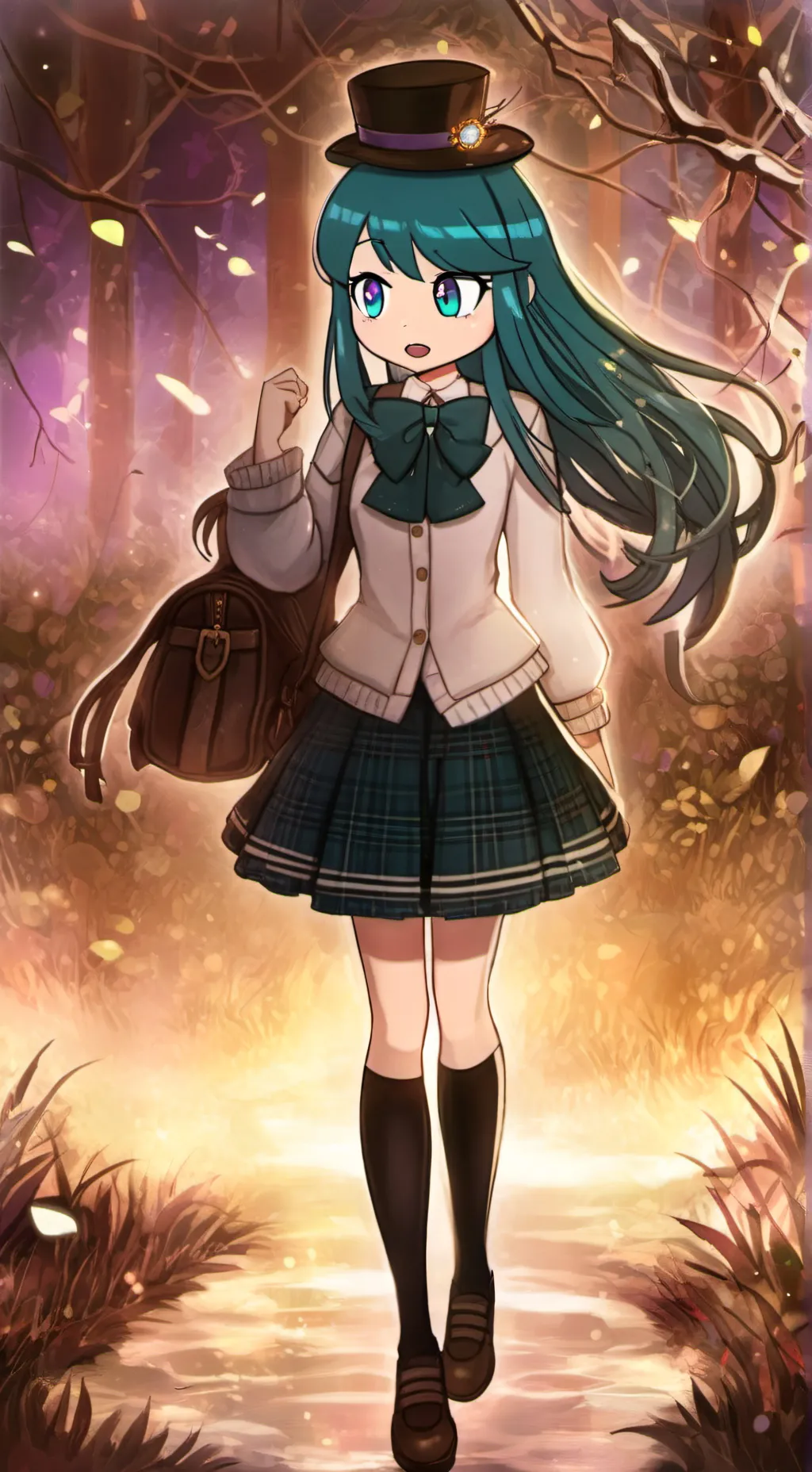 ai character: UT + Kirby + DW background