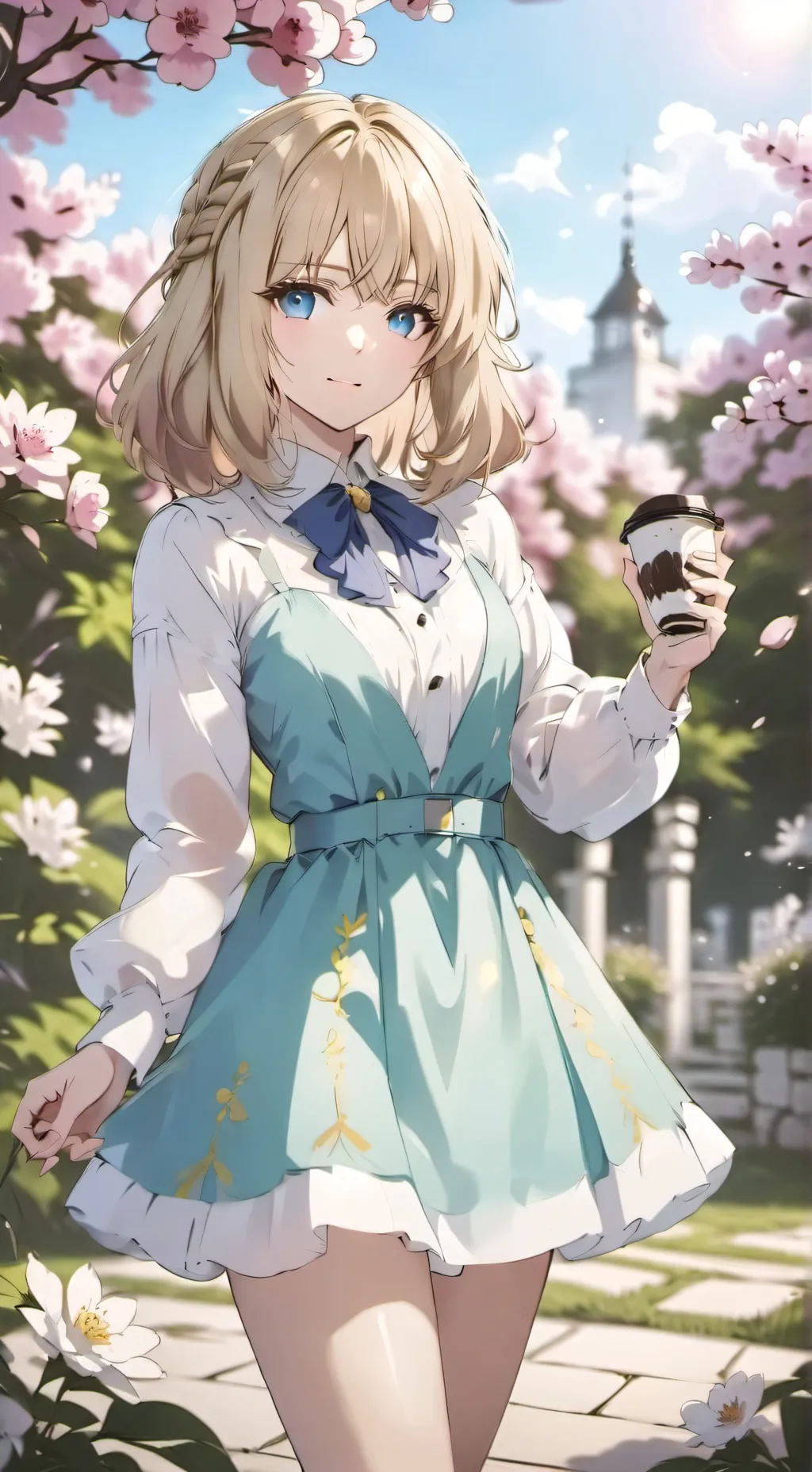 ai character: Ellysia background
