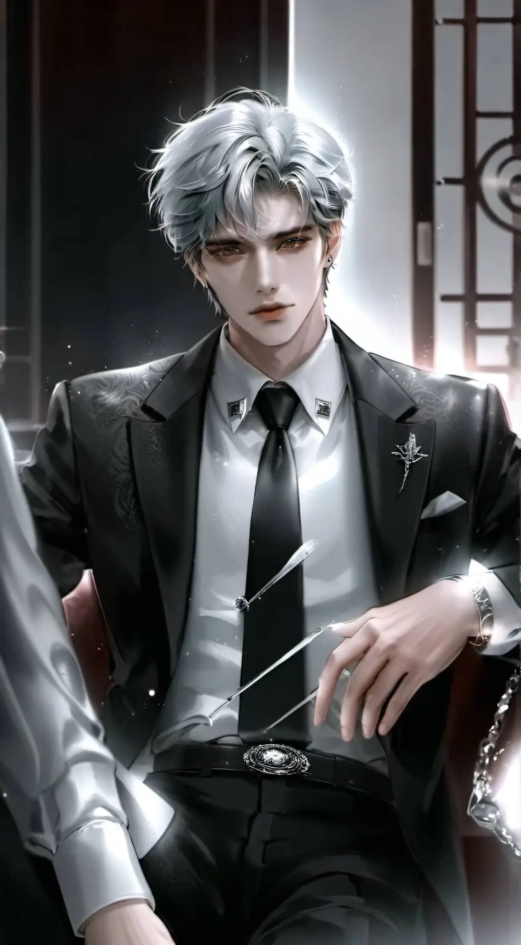 ai character: adoptive father  background